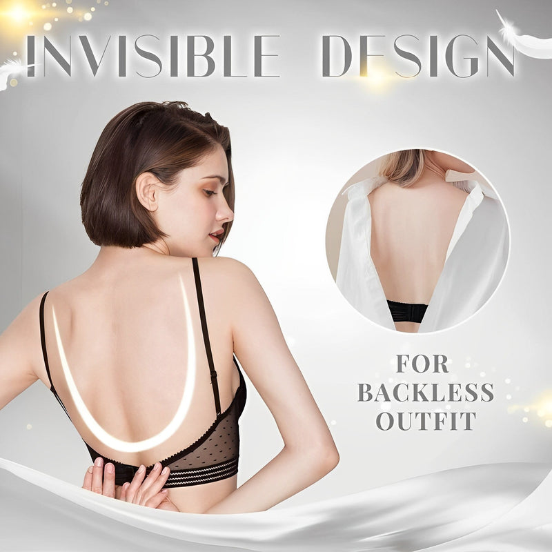 Mirielle Pételle+™️ Biustonosz z odkrytymi plecami | Zawsze noś swoje ulubione sukienki z odkrytymi plecami bezpiecznie i wygodnie