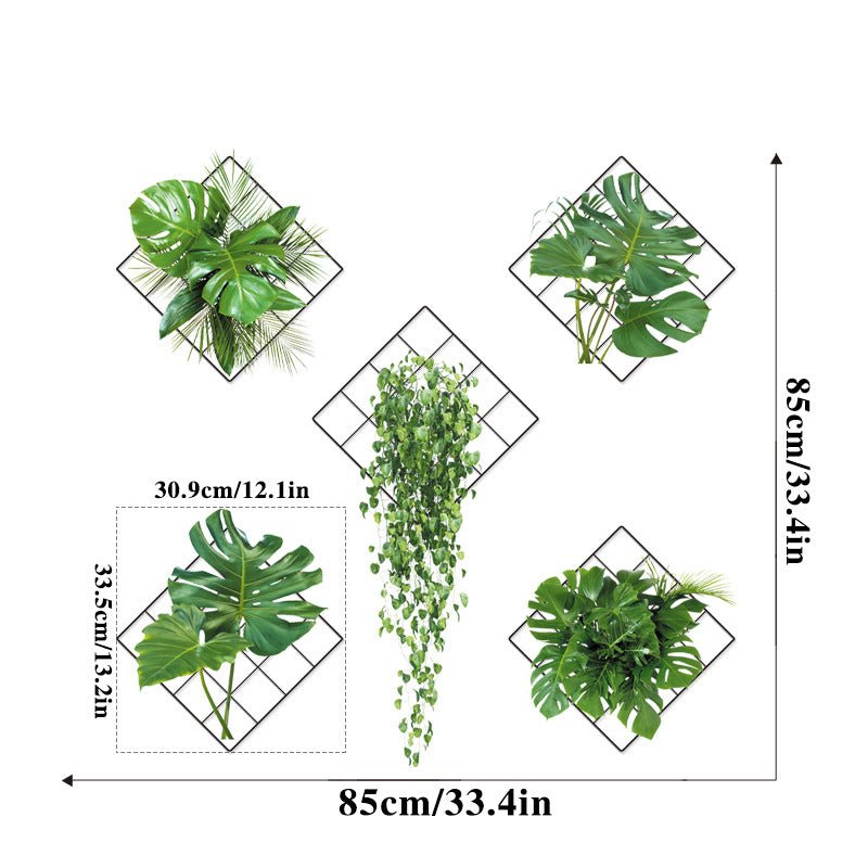 Bloom™ Naklejka na rośliny 3D | Stwórz iluzję prawdziwych roślin