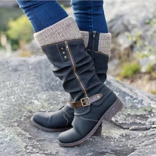 Alais Monet™ Wysokie buty zimowe zapinane na zamek