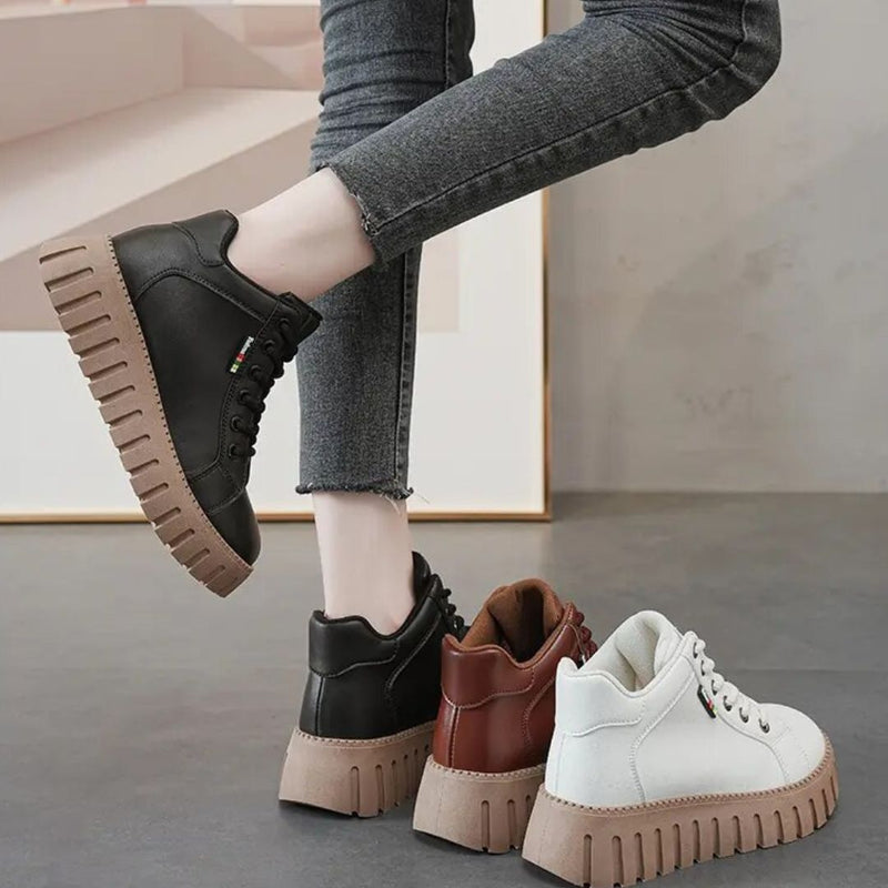 Helena Fashroa™️ Wspierające wygodne buty z wysoką podeszwą