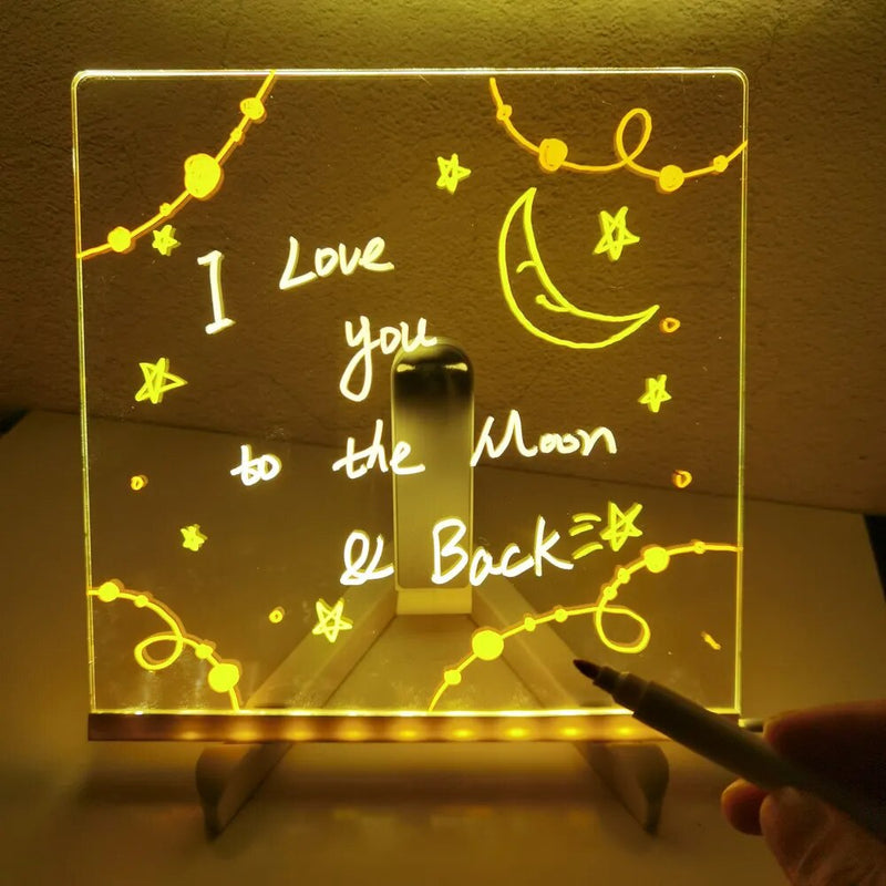 DIY Board™ Spersonalizowana tablica z lampami LED