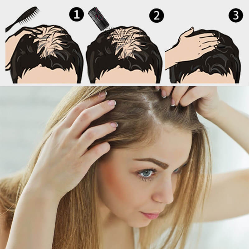 EELHOE HAIR™  Puder przeciw wypadaniu włosów i szybkie wypełnienie linii włosów